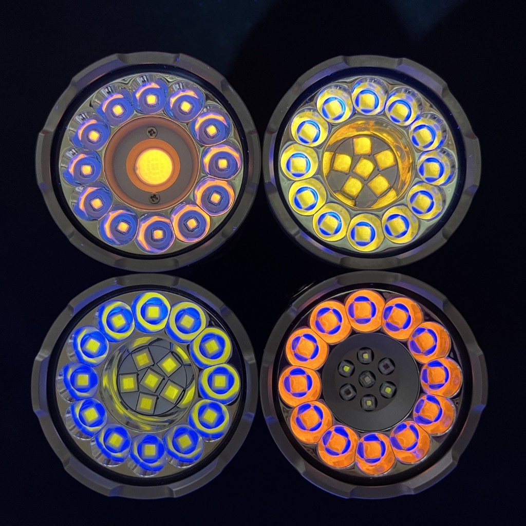 Multi-light heads from the ACEBEAM X80 family